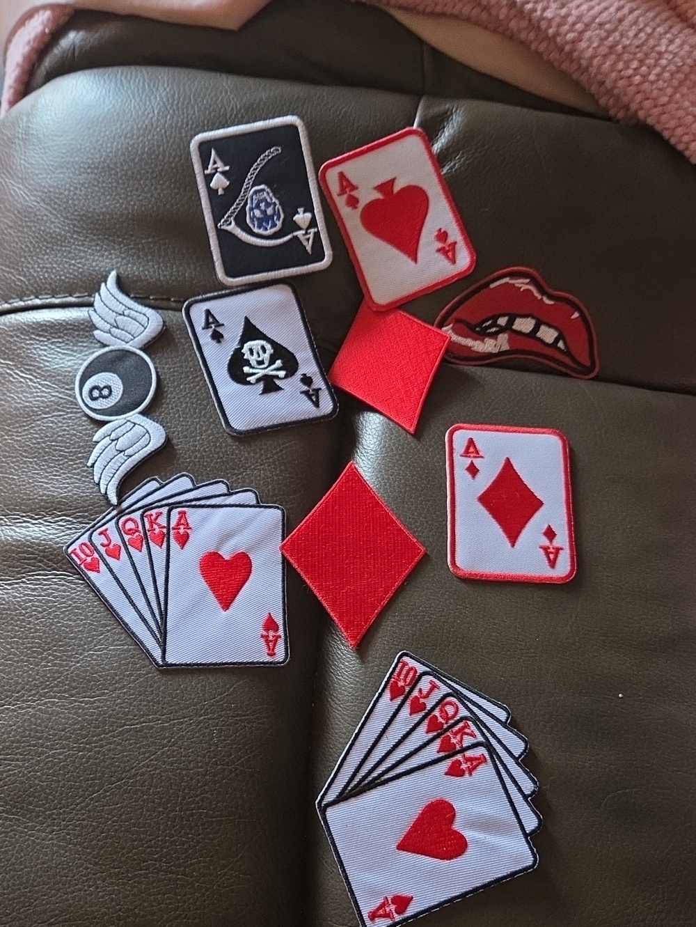 Lot Of 10 Iron On Game Patches